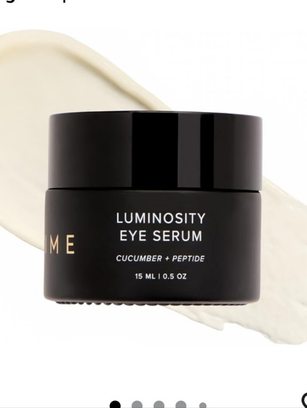 Dime -Luminosity Eye Serum - Cucumber + Peptide